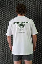 Load image into Gallery viewer, UGD 'UNDERGROUND PADEL CLUB' Regular and Oversized Tee in 4 colours