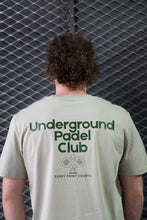 Load image into Gallery viewer, UGD 'UNDERGROUND PADEL CLUB' Regular and Oversized Tee in 4 colours