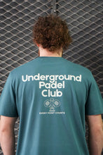 Load image into Gallery viewer, UGD 'UNDERGROUND PADEL CLUB' Regular and Oversized Tee in 4 colours