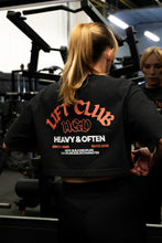 Load image into Gallery viewer, LIFT CLUB LADIES HEAVY CROPPED TEE