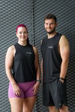 Load image into Gallery viewer, UGD Apparel 'BARBELL CLUB' Men’s & Women’s Tank Vest Black