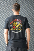 Load image into Gallery viewer, UGD Apparel 'FIRE IN THE BELLY' Oversized or regular fit tee in 3 colours