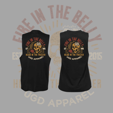 Load image into Gallery viewer, UGD Apparel 'FIRE IN THE BELLY' Men’s & Women’s Tank Vest Black