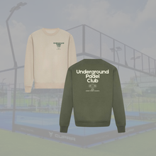 Load image into Gallery viewer, UGD 'UNDERGROUND PADEL CLUB' Premium jumper in 2 colours