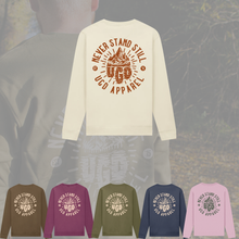 Load image into Gallery viewer, UGD 'NEVER STAND STILL' Regular Fit Premium Sweatshirt in 7 colour ways