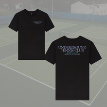 Load image into Gallery viewer, UGD 'UNDERGROUND TENNIS CLUB' Regular and Oversized Tee in 3 colours