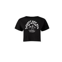 Load image into Gallery viewer, BARBELL THERAPY Women’s Cropped Tee