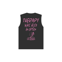Load image into Gallery viewer, RUNNING THERAPY Mens Sleeveless Tee