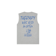 Load image into Gallery viewer, RUNNING THERAPY Mens Sleeveless Tee