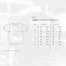 Load image into Gallery viewer, UGD 'UNDERGROUND TRAINING CLUB' Regular and Oversized Tee in 4 colours