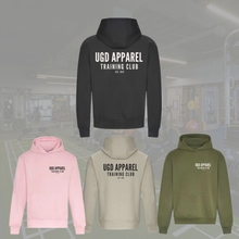 Load image into Gallery viewer, UGD Apparel Premium ' TRAINING CLUB ' Unisex Oversize Hoodie In 6 Colours