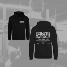 Load image into Gallery viewer, UGD 'UNDERGROUND TRAINING CLUB' Regular fit training hoodie in 3 colours