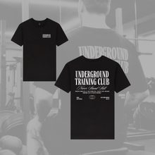 Load image into Gallery viewer, UGD 'UNDERGROUND TRAINING CLUB' Regular and Oversized Tee in 4 colours