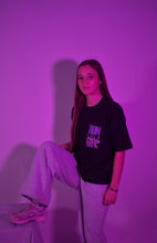 Load image into Gallery viewer, RUN LIKE A GIRL Ladies cropped tee
