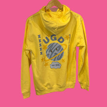 Load image into Gallery viewer, UGD Apparel &#39;HAPPY SPACE&#39; Unisex Hoodie in 3 Bright colours
