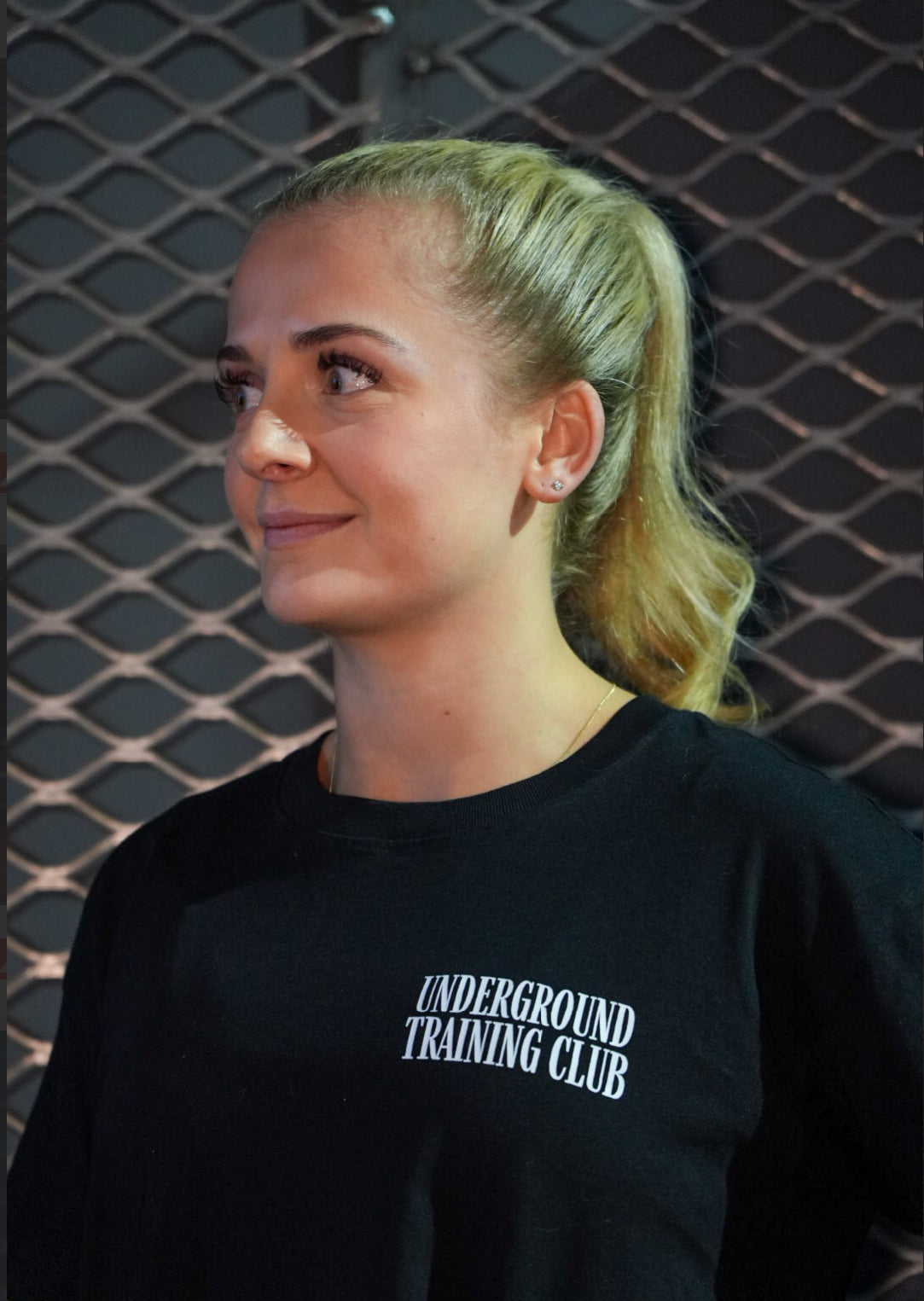 UNDERGROUND TRAINING CLUB Ladies boxy fit tee