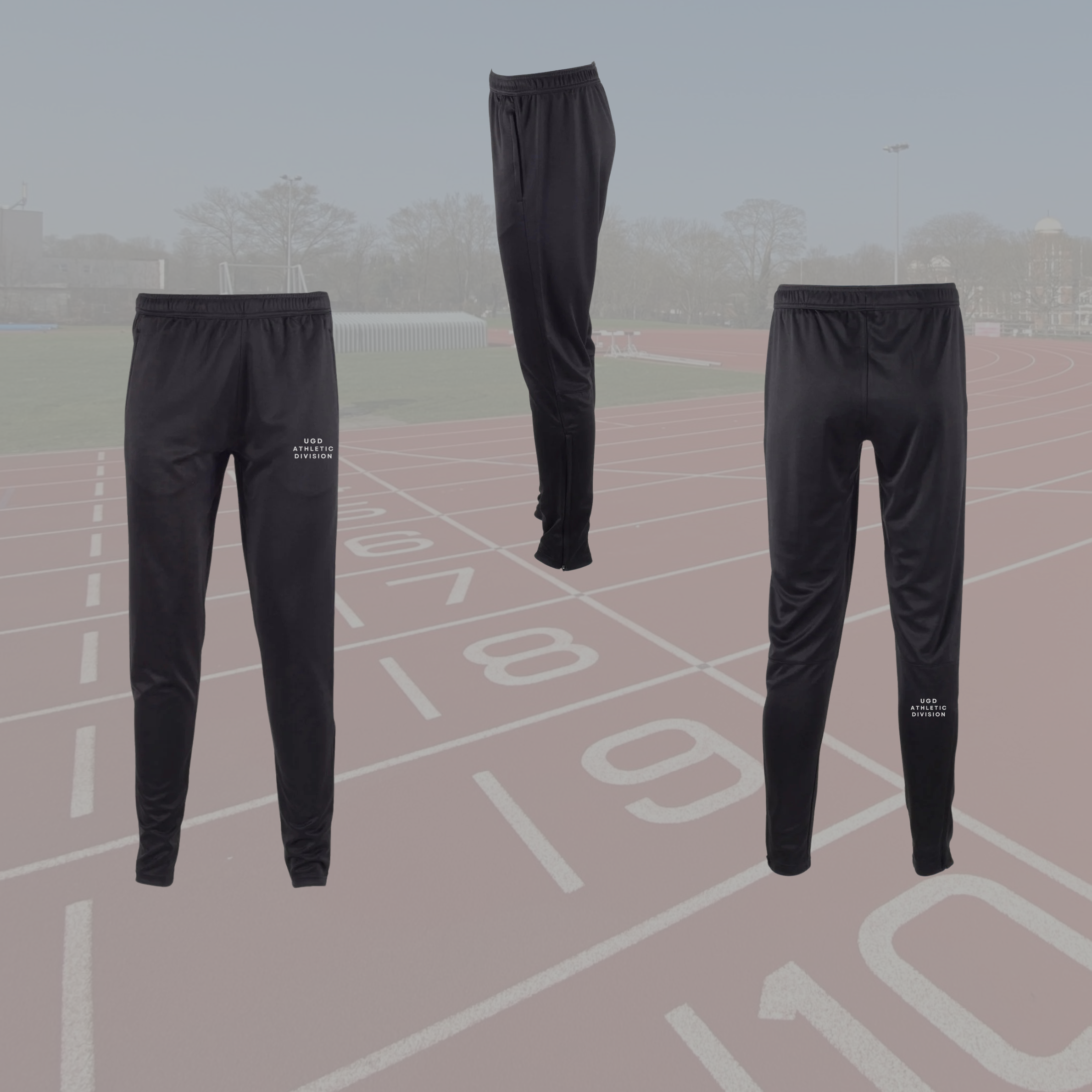 ATHLETIC DIVISION lightweight track pants