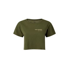 Load image into Gallery viewer, BARBELL CLUB Ladies Cropped tee
