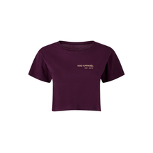 Load image into Gallery viewer, BARBELL CLUB Ladies Cropped tee
