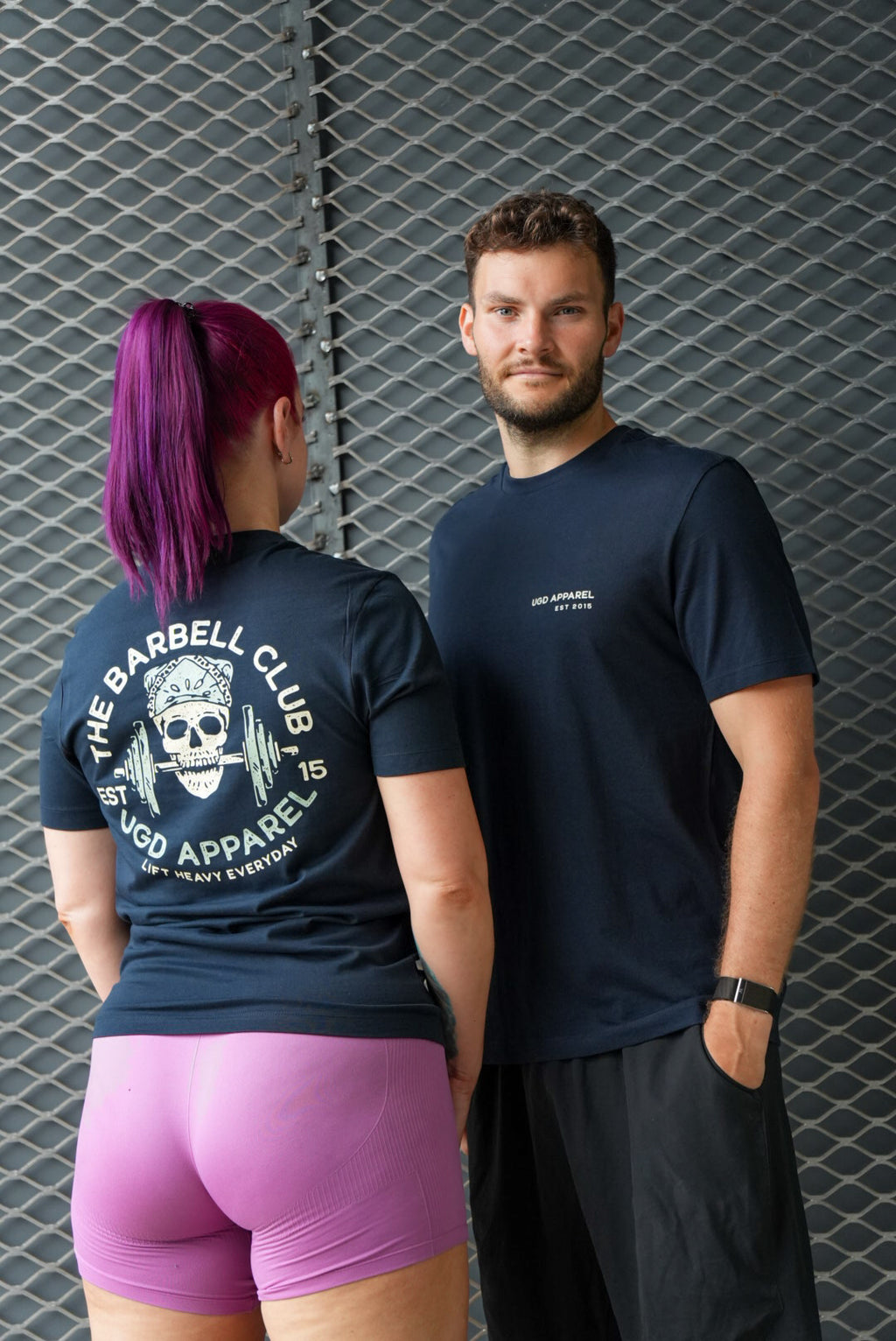 BARBELL CLUB oversized and regular fit tee
