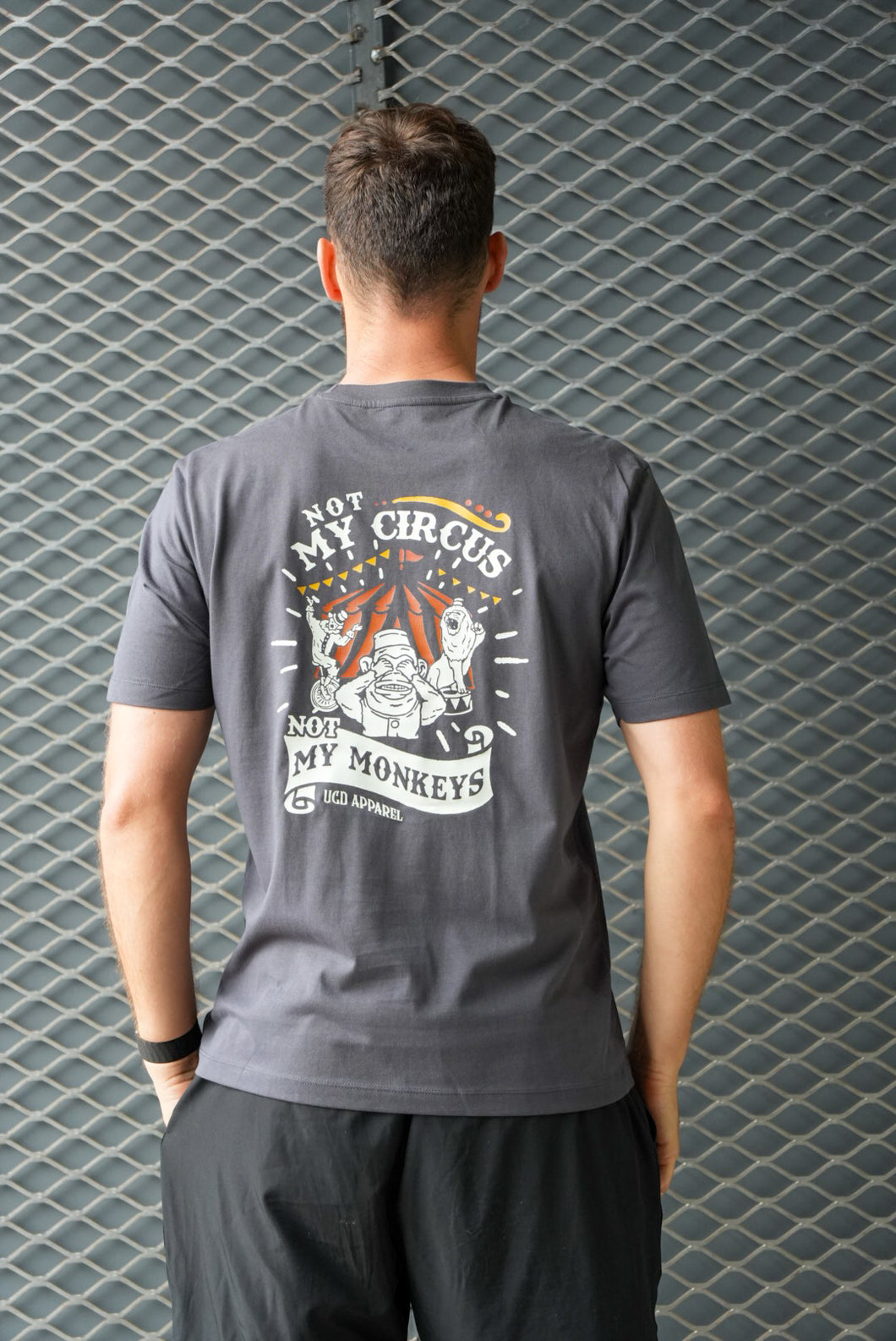 UGD Apparel 'NOT MY CIRCUS' Unisex Training Tee in 2 colours