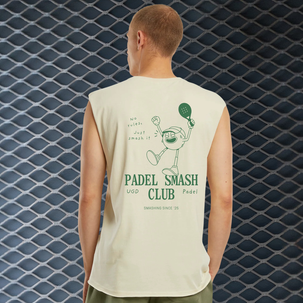 SMASH PADEL CLUB  Sleeveless Tee
