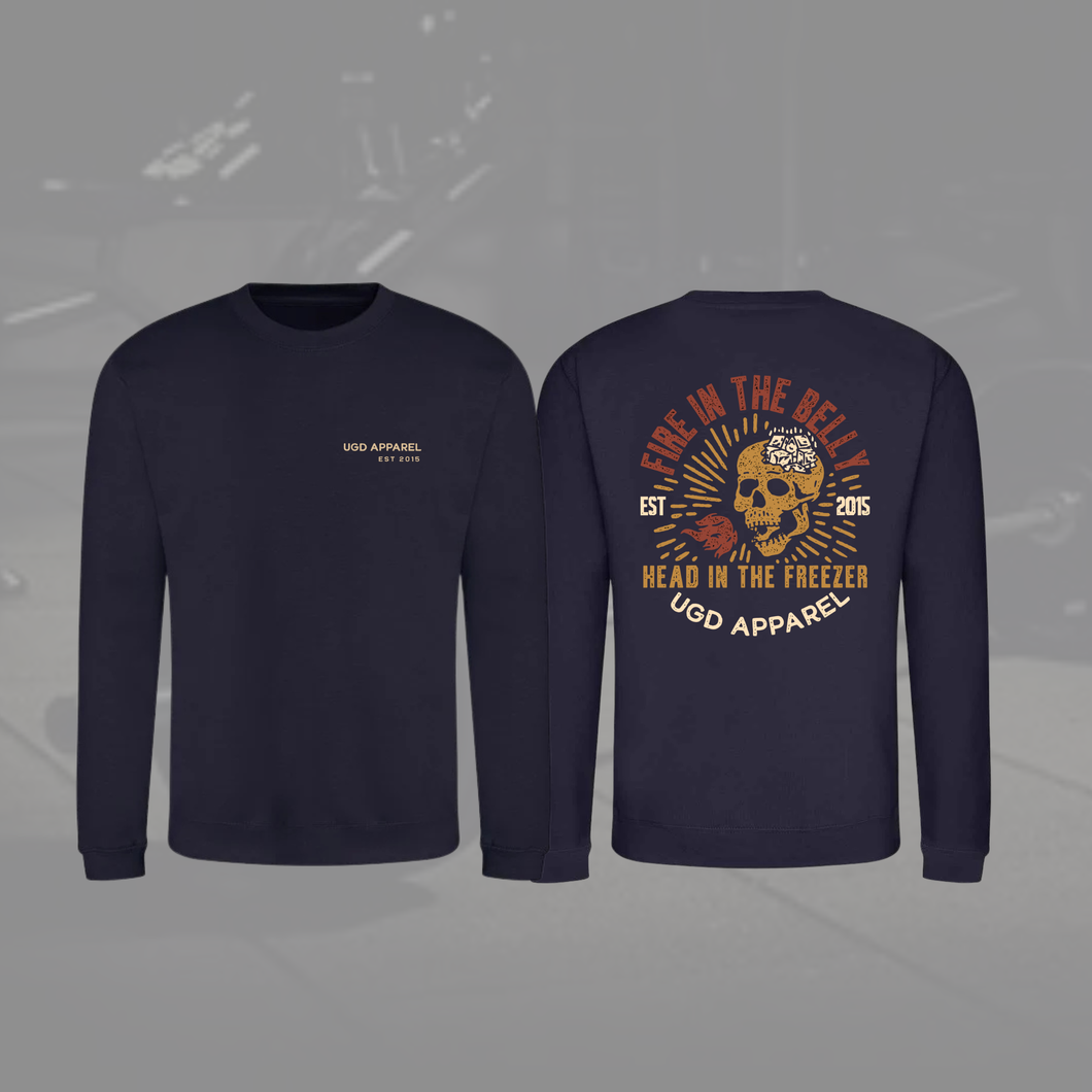 UGD Apparel 'BIG PRINT’ Unisex everyday jumper in 4 designs & colours