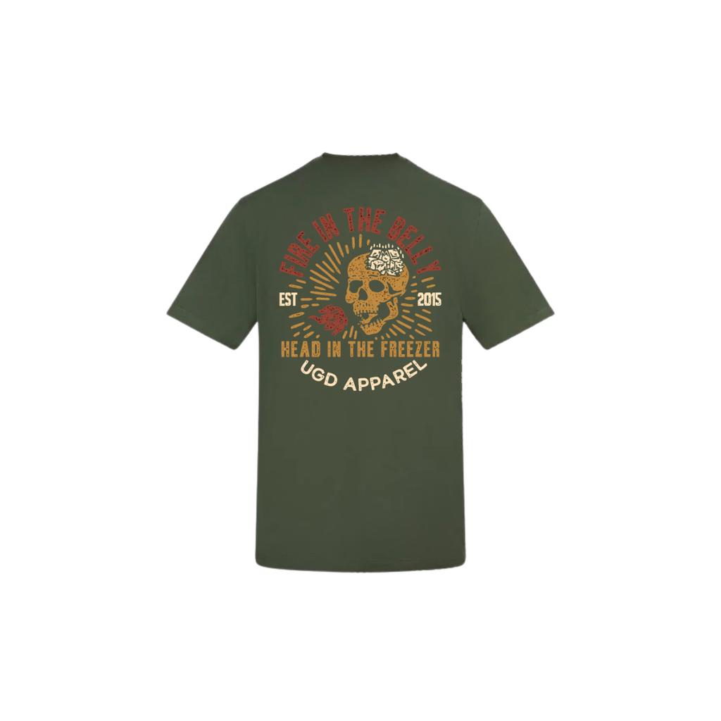 FIRE IN THE BELLY Oversized or regular fit tee