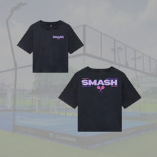Load image into Gallery viewer, UGD &#39;UNDERGROUND PADEL SMASH CLUB&#39; ladies cropped tee in 2 colours

