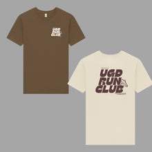 Load image into Gallery viewer, UGD RUN CLUB Regular and Oversized tee in 2 colours
