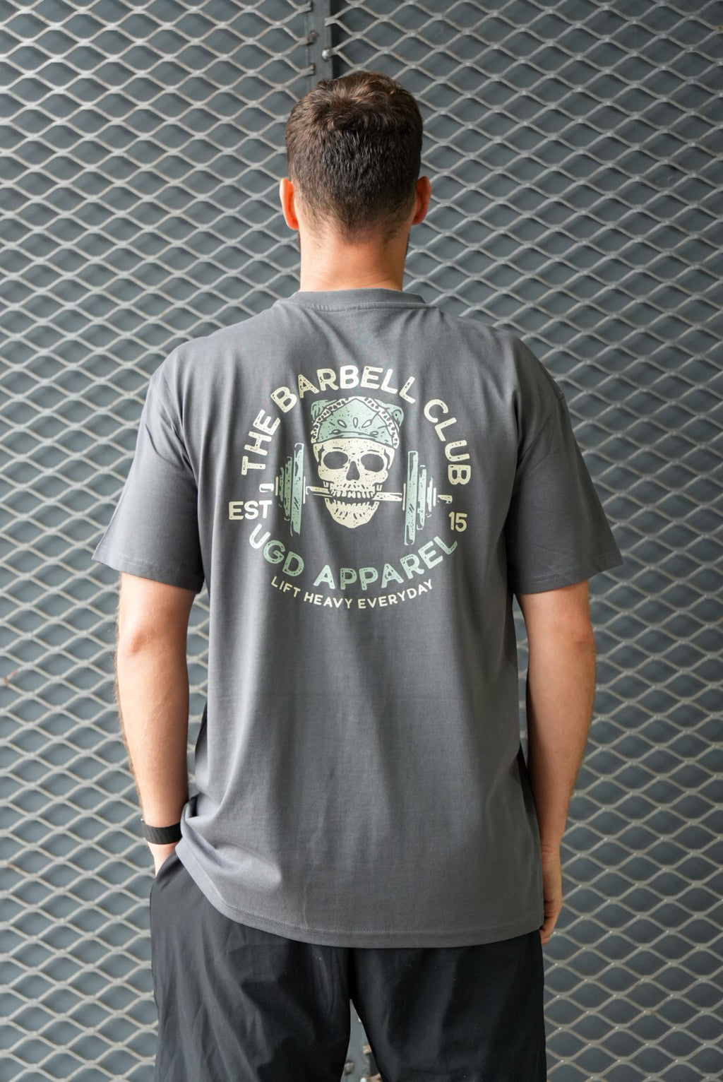 BARBELL CLUB oversized and regular fit tee