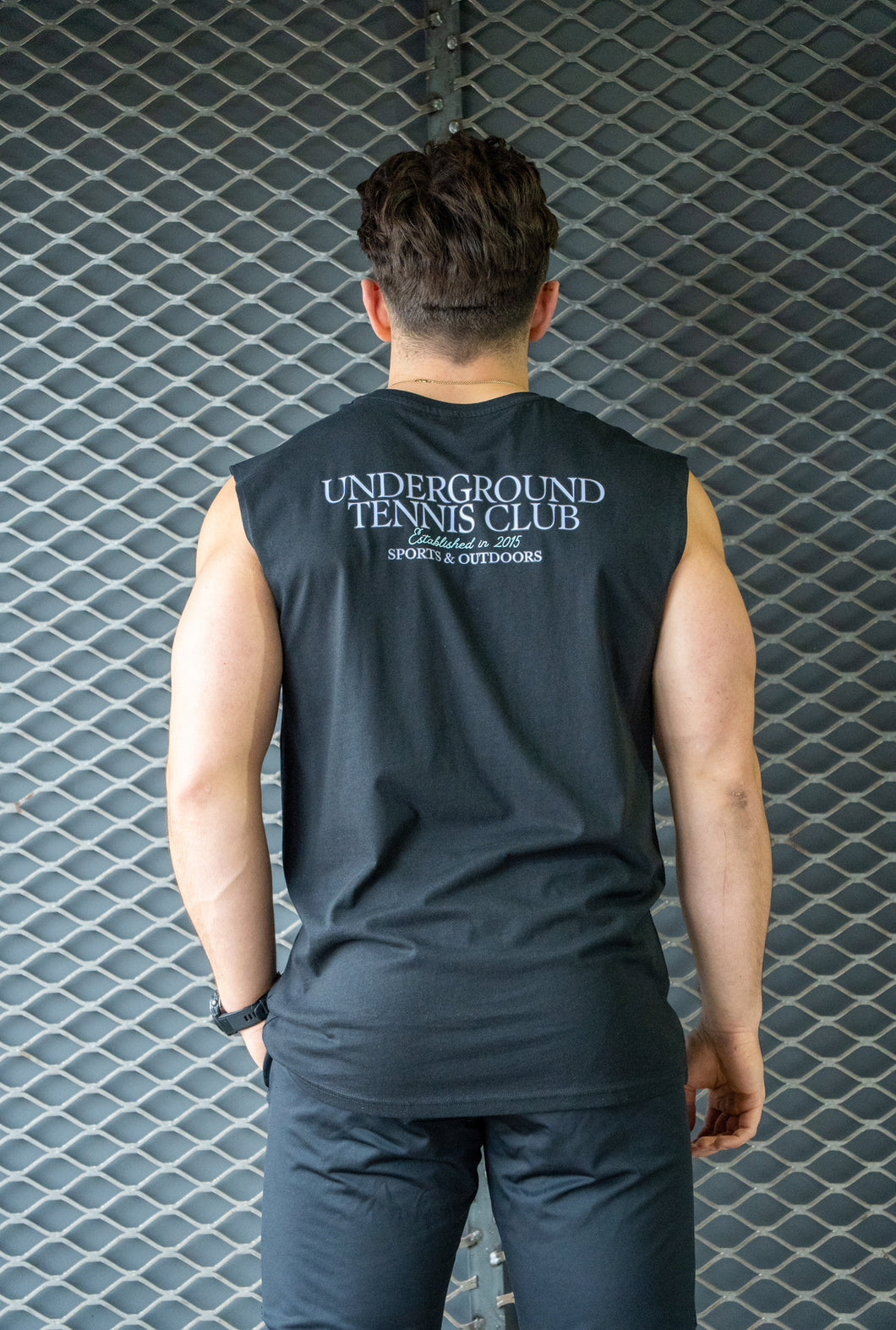 UGD 'TENNIS CLUB' Unisex Sleeveless Tee in 3 colours