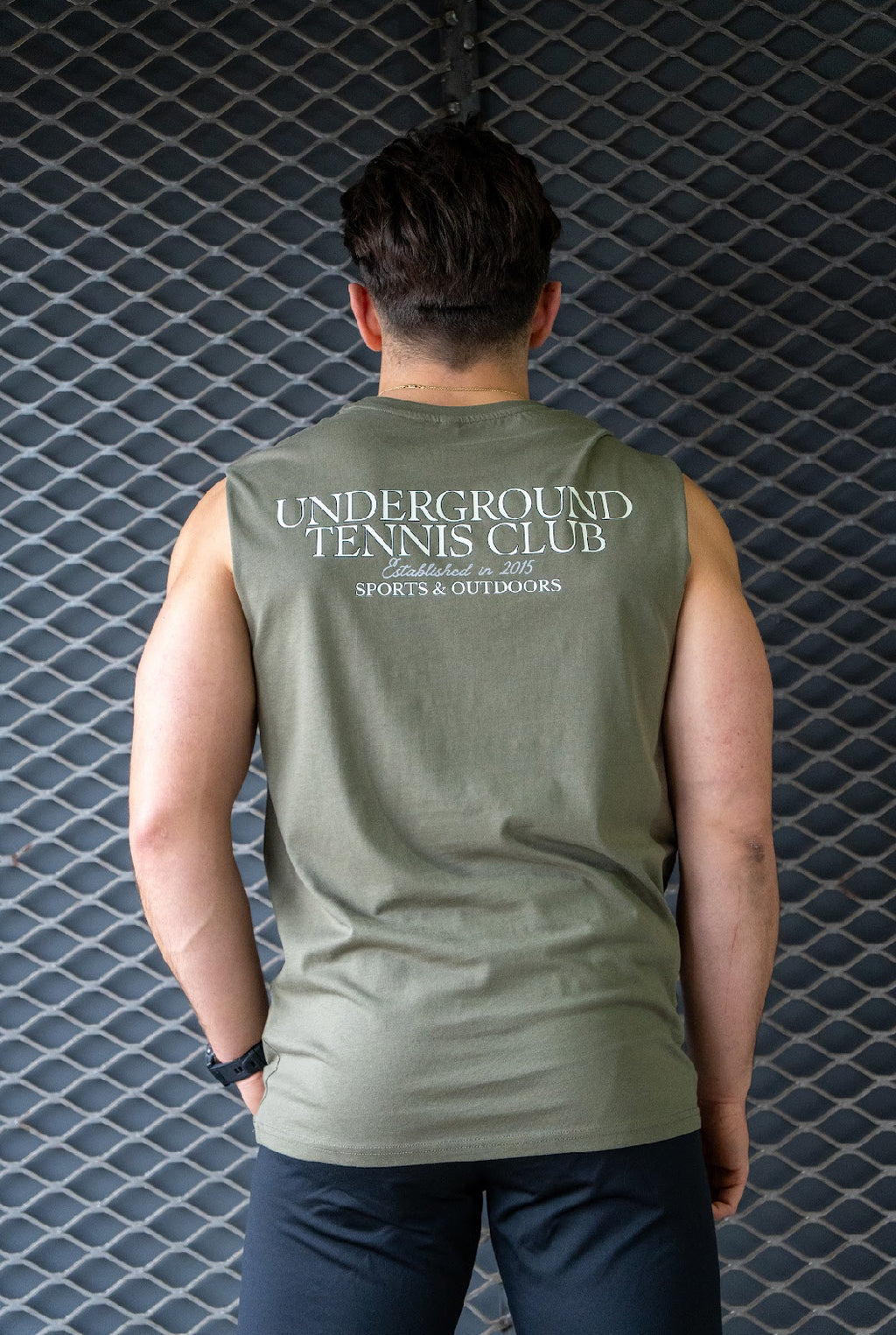 TENNIS CLUB Sleeveless Tee