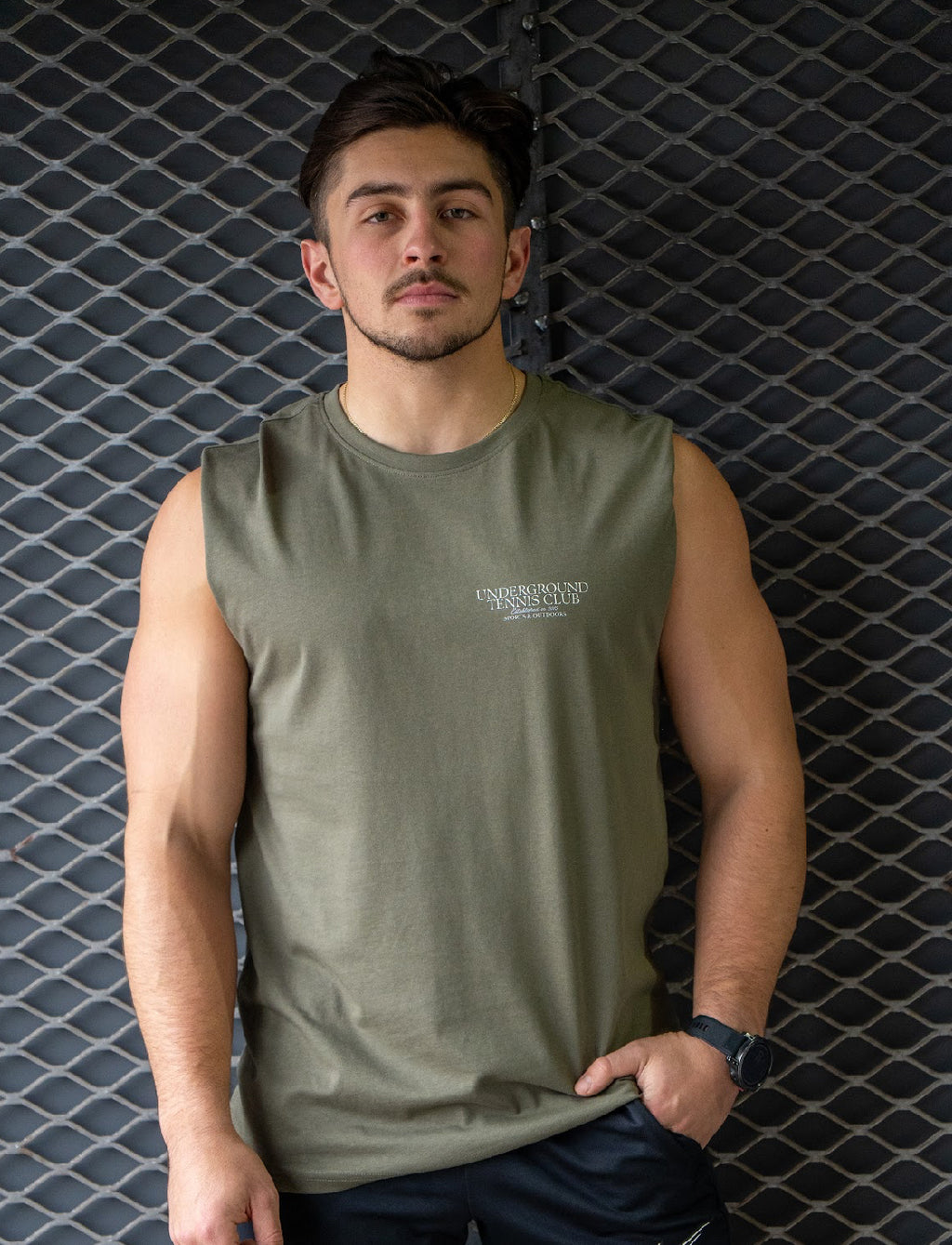 TENNIS CLUB Sleeveless Tee