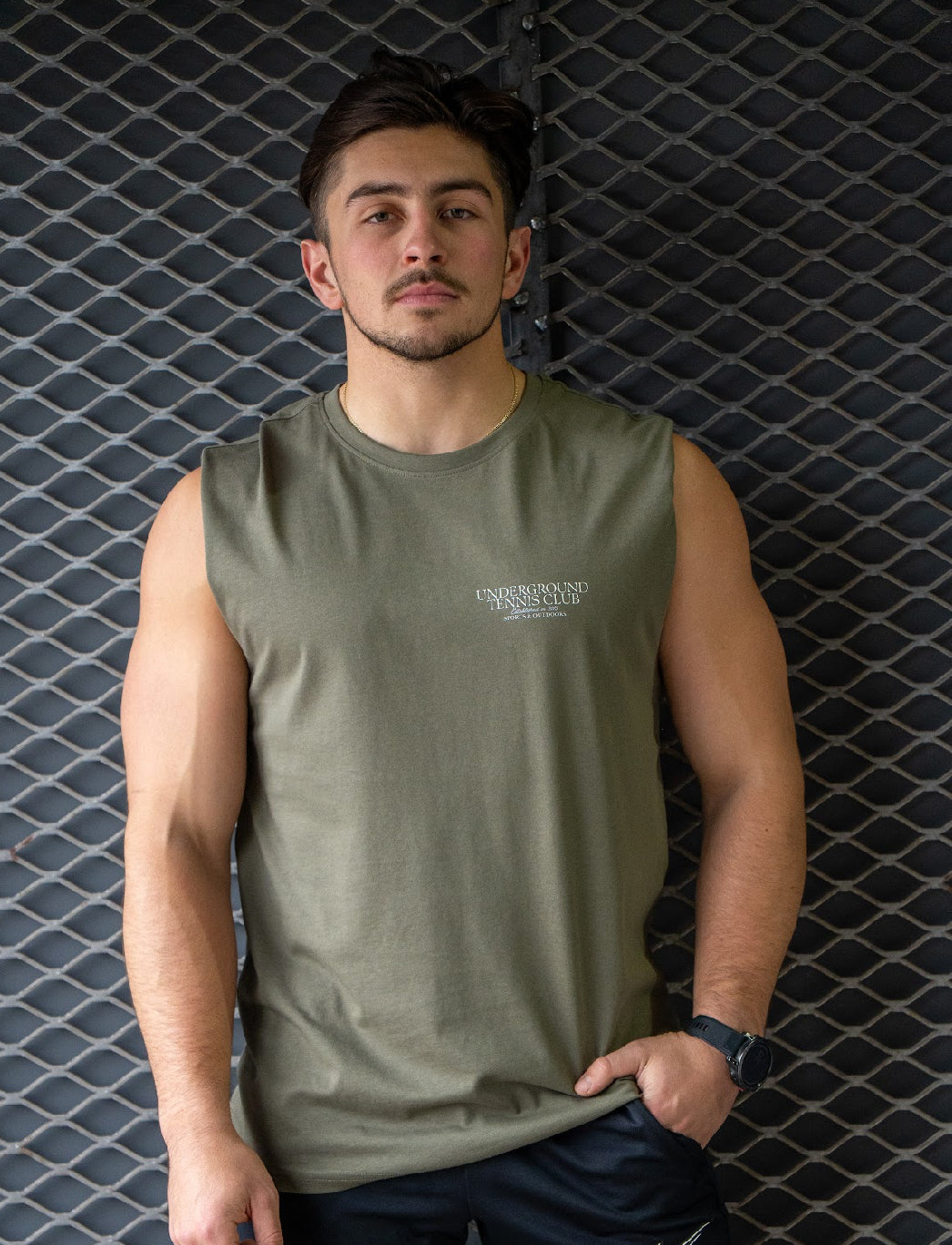 TENNIS CLUB Sleeveless Tee