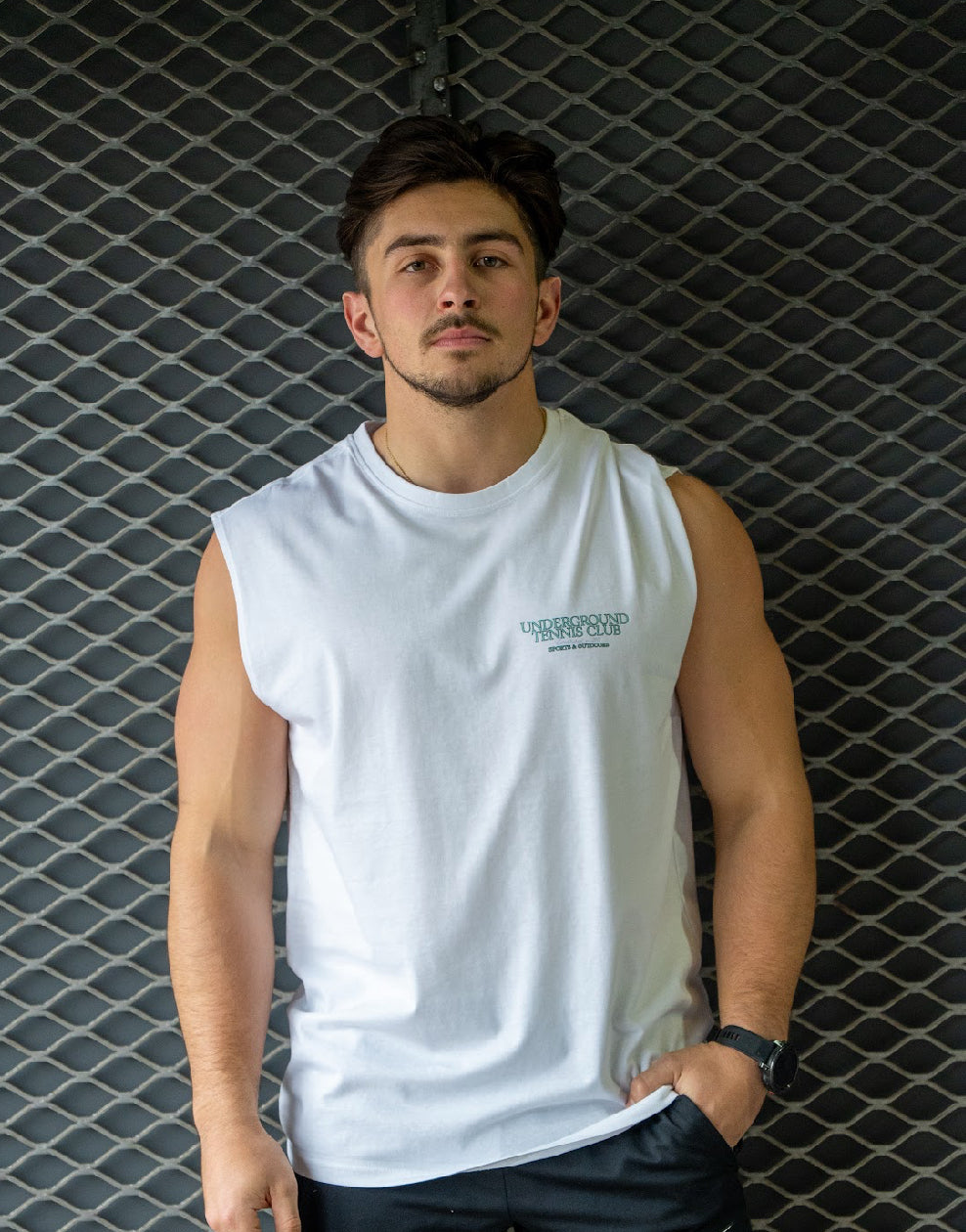 TENNIS CLUB Sleeveless Tee