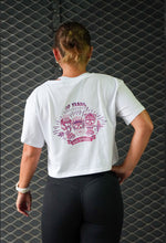 Load image into Gallery viewer, UGD Apparel ‘10 YEAR ANNIVERSARY&#39; Women&#39;s Oversize Crop tee in 2 colours
