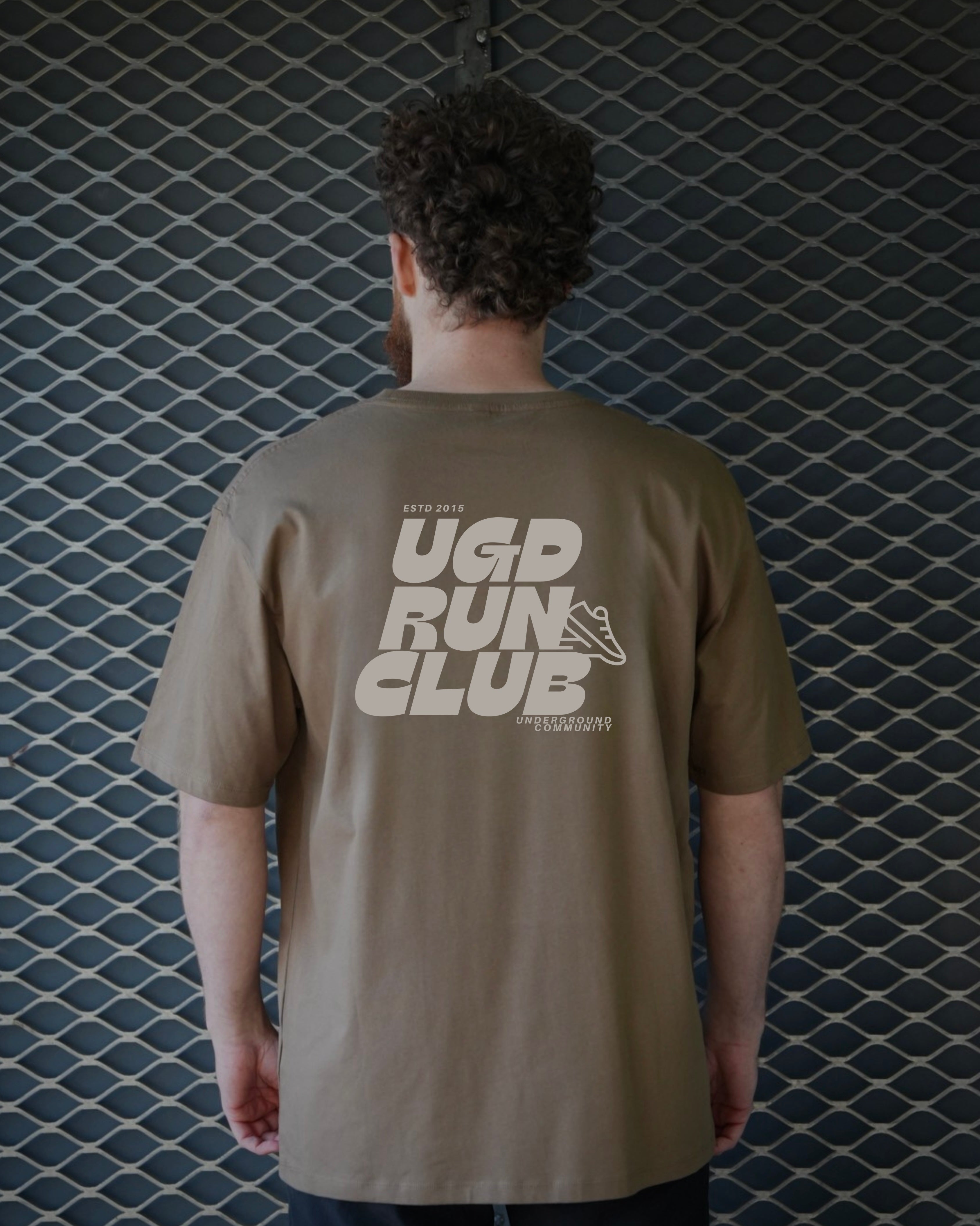 UGD RUN CLUB Regular and Oversized Tee