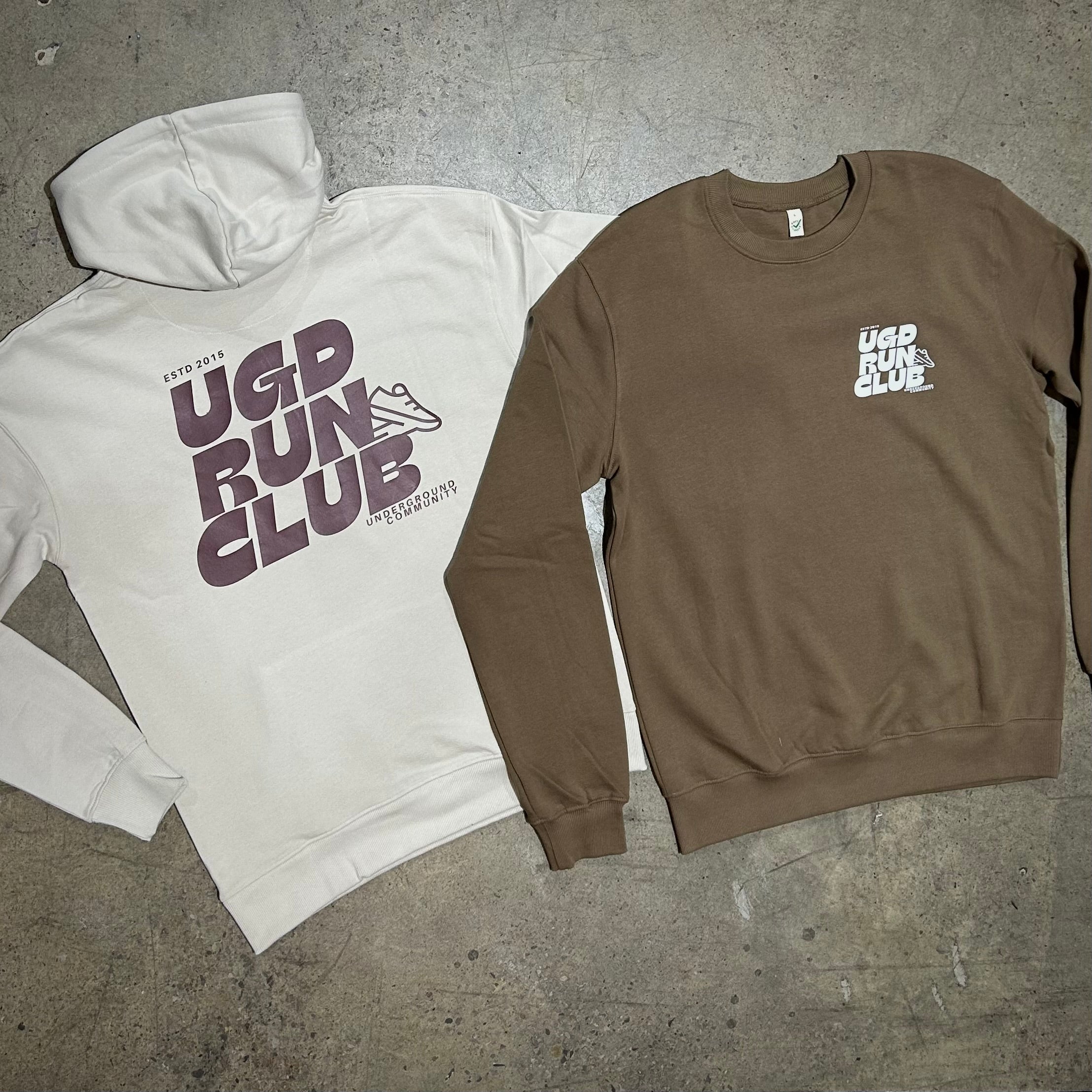 UGD RUN CLUB Jumper and Hoodie