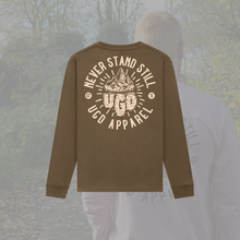 Load image into Gallery viewer, UGD &#39;NEVER STAND STILL&#39; Premium Long sleeve unisex tee in 7 colour ways
