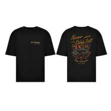 Load image into Gallery viewer, NEVER STAND STILL Oversized or regular fit tee
