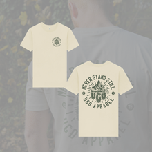 Load image into Gallery viewer, UGD &#39;NEVER STAND STILL&#39; Regular Fit Premium Unisex Tee in 7 colour ways
