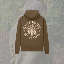 Load image into Gallery viewer, UGD &#39;NEVER STAND STILL&#39; Regular Fit Premium Hoodie in 7 colour ways
