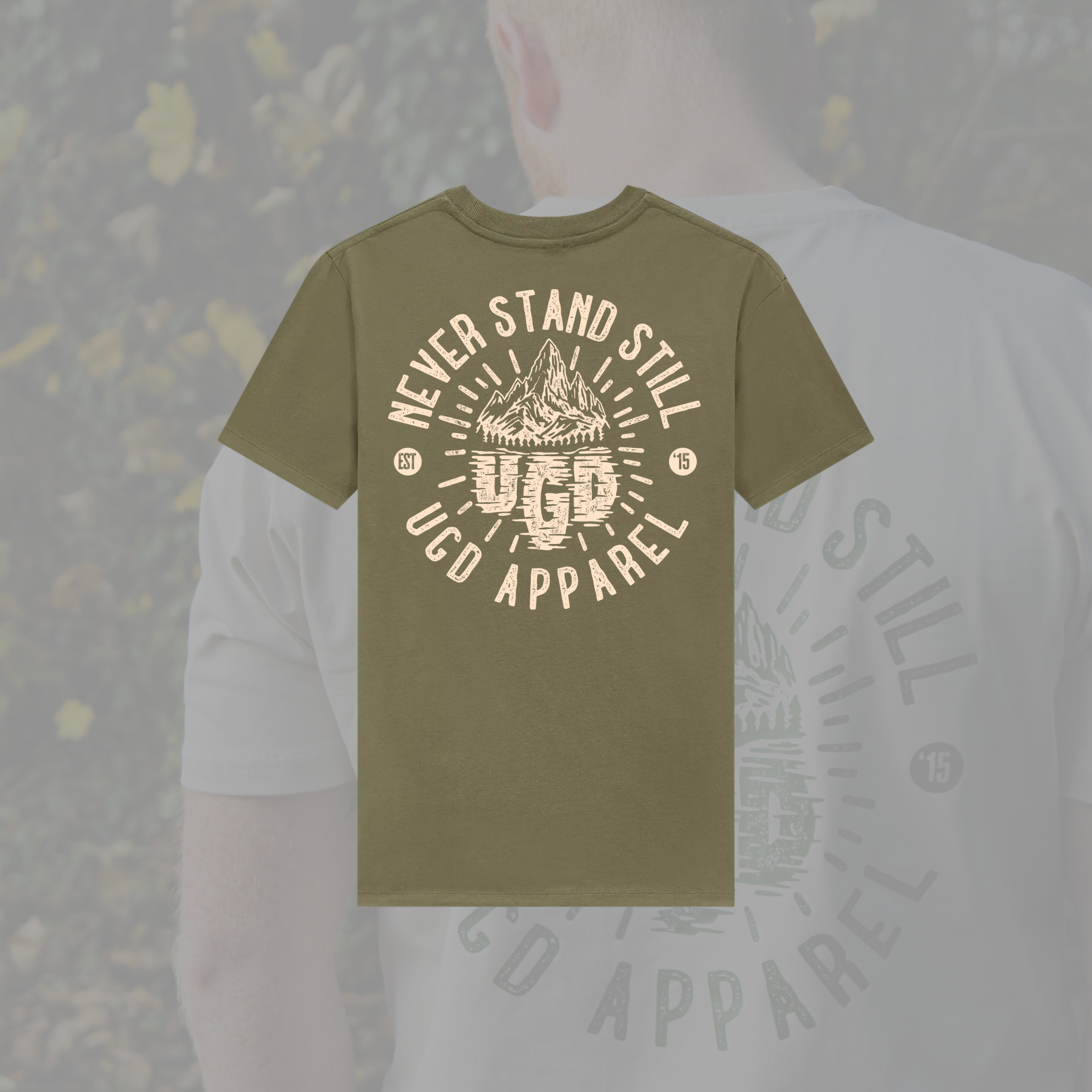 NEVER STAND STILL Regular Fit Premium Unisex Tee