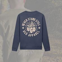 Load image into Gallery viewer, UGD &#39;NEVER STAND STILL&#39; Regular Fit Premium Sweatshirt in 7 colour ways
