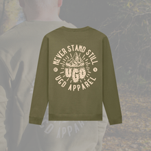 Load image into Gallery viewer, UGD &#39;NEVER STAND STILL&#39; Regular Fit Premium Sweatshirt in 7 colour ways
