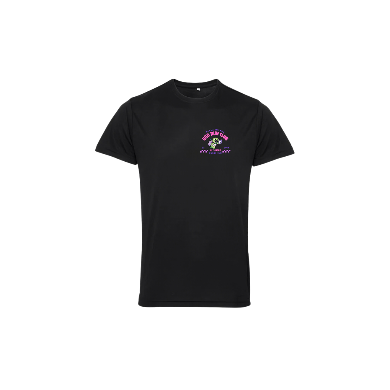 UGD RUN CLUB - NO PACE JUST RACE active tee
