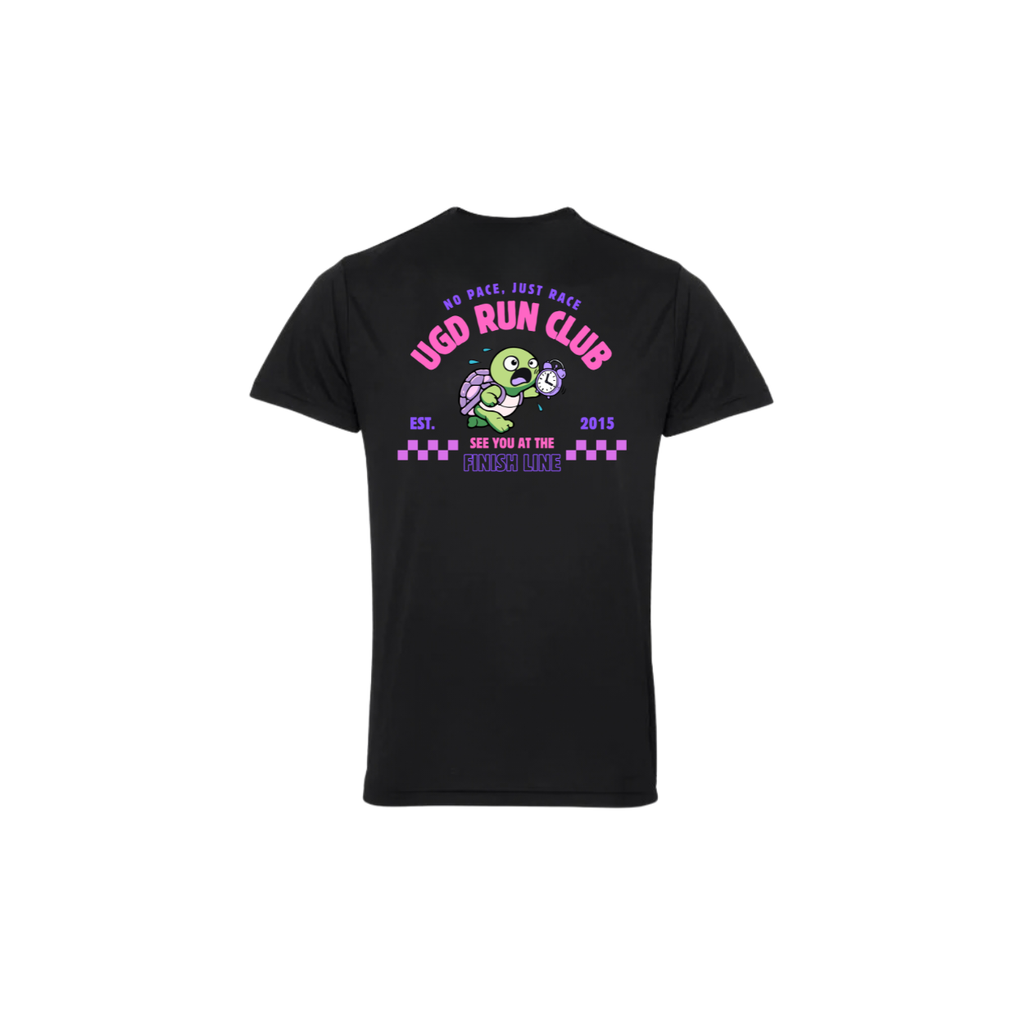 UGD RUN CLUB - NO PACE JUST RACE active tee