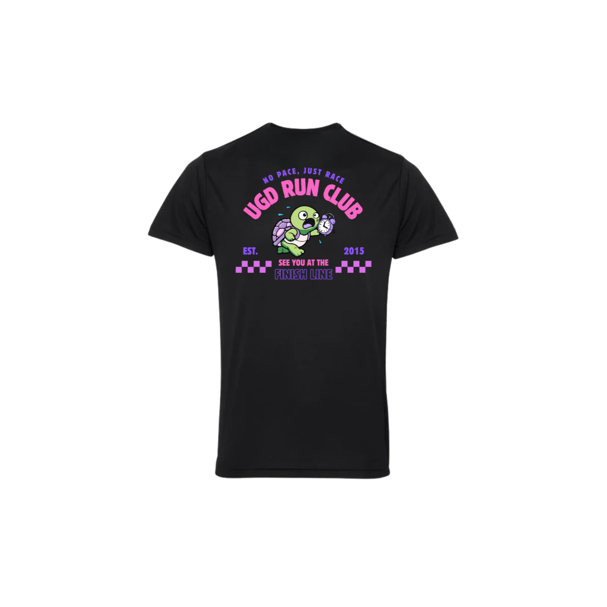 UGD RUN CLUB - NO PACE JUST RACE active tee