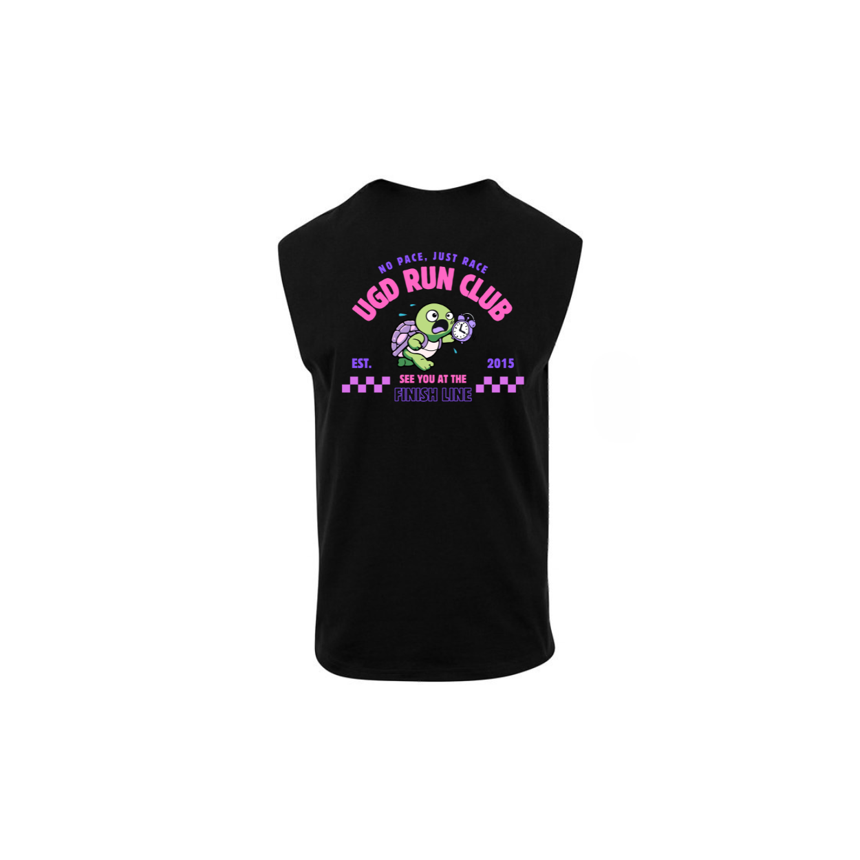 UGD RUN CLUB - NO PACE JUST RACE Men’s & Women’s Tank vests